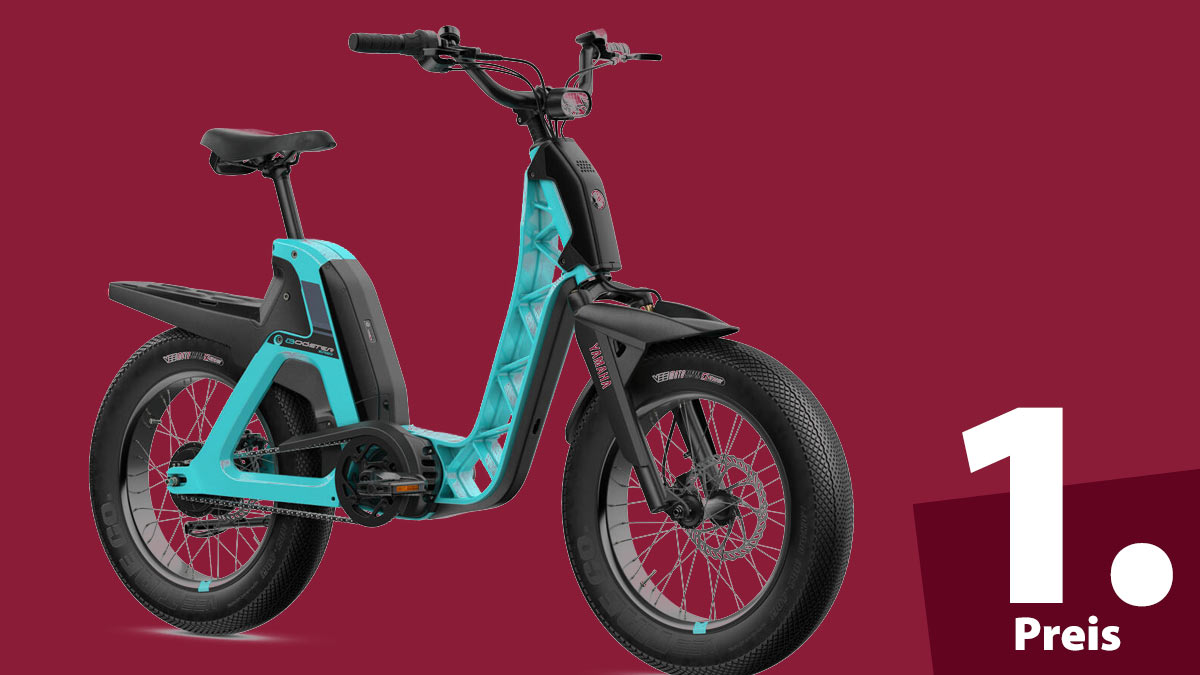 1. Preis Yamaha Booster Easy 2023 (Aqua)