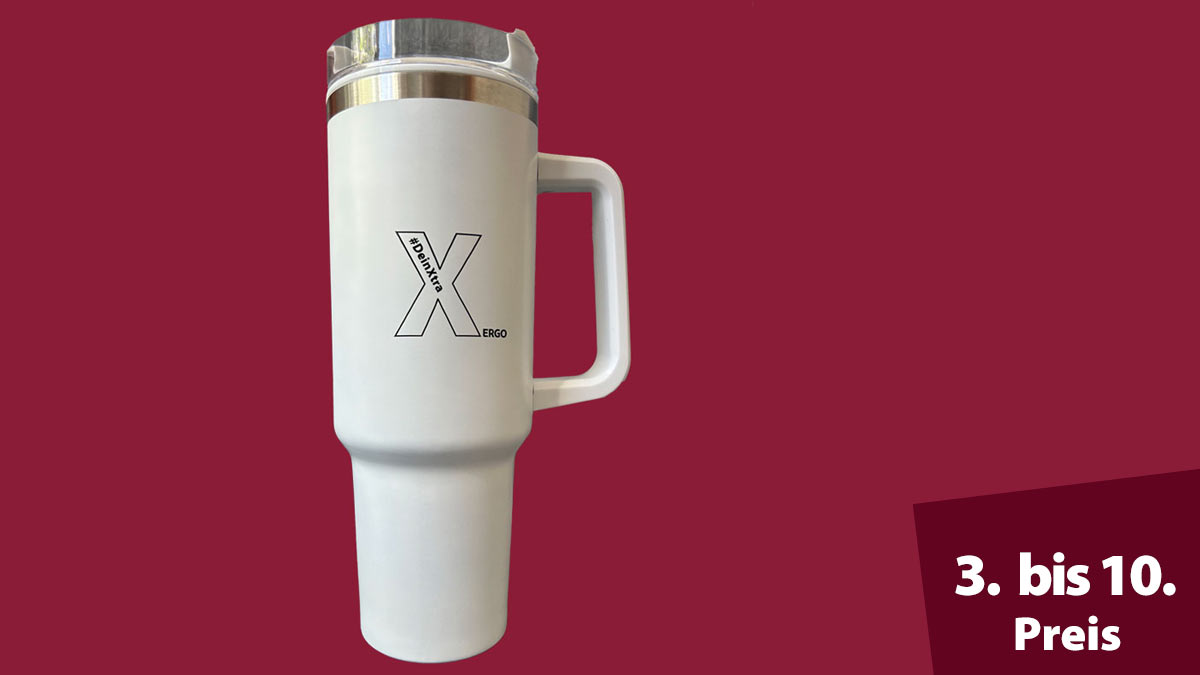 3.Preis #DeinXtra-Ozzy Becher in Partnerschft mit ERGO