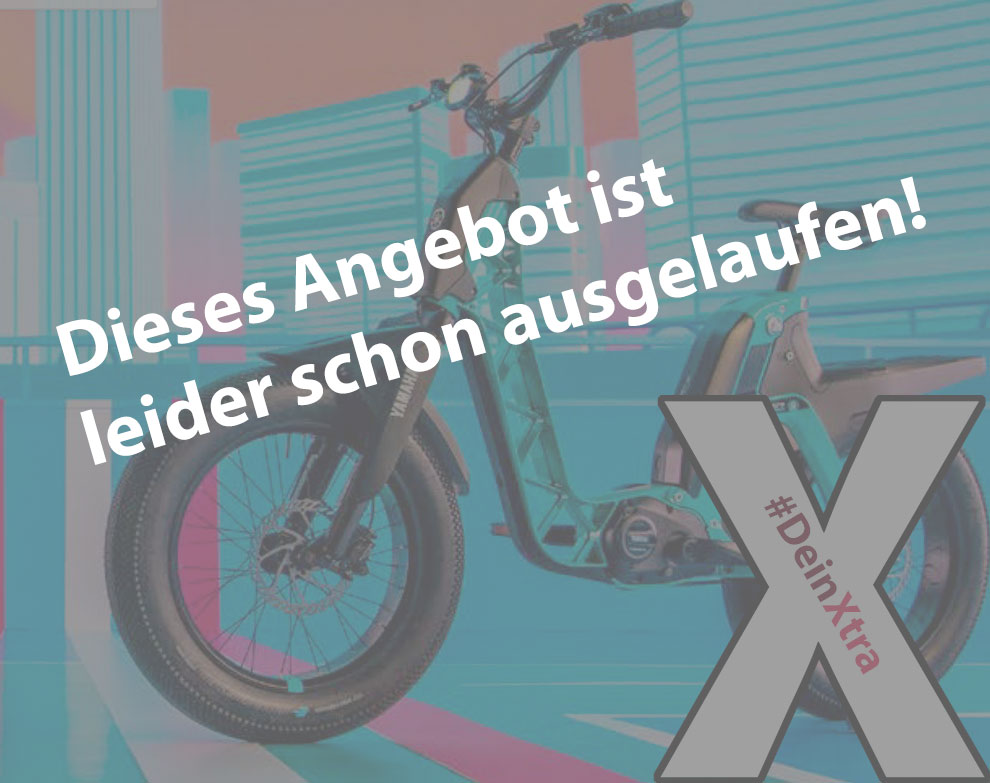 Bildnachweis: Yamaha #DeinXtra | Bild zeigt Yamaha-E-Bike | ©yamaha